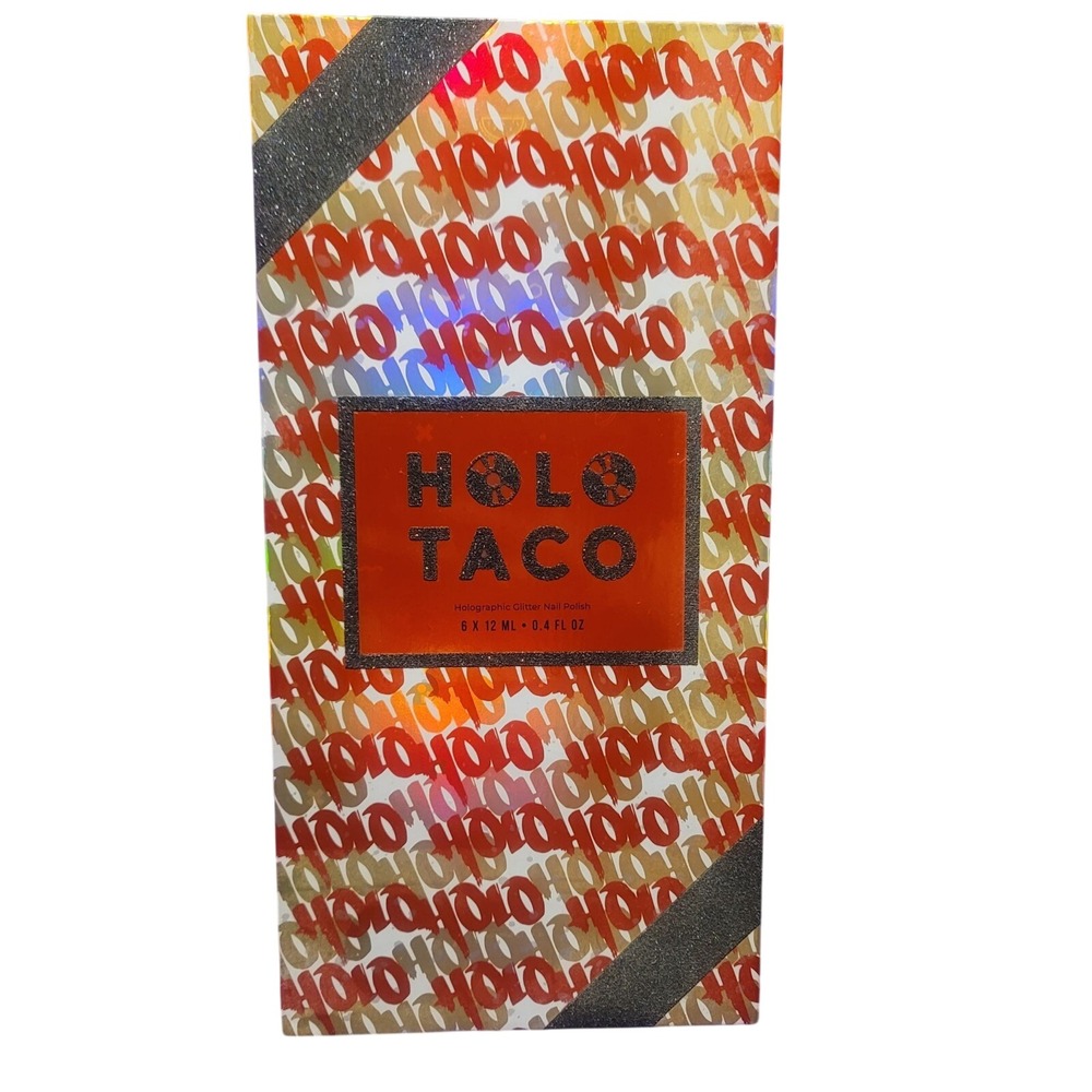 Holo Taco Limited‎ Edition Holiday Christmas Collection Box Only No Polishes